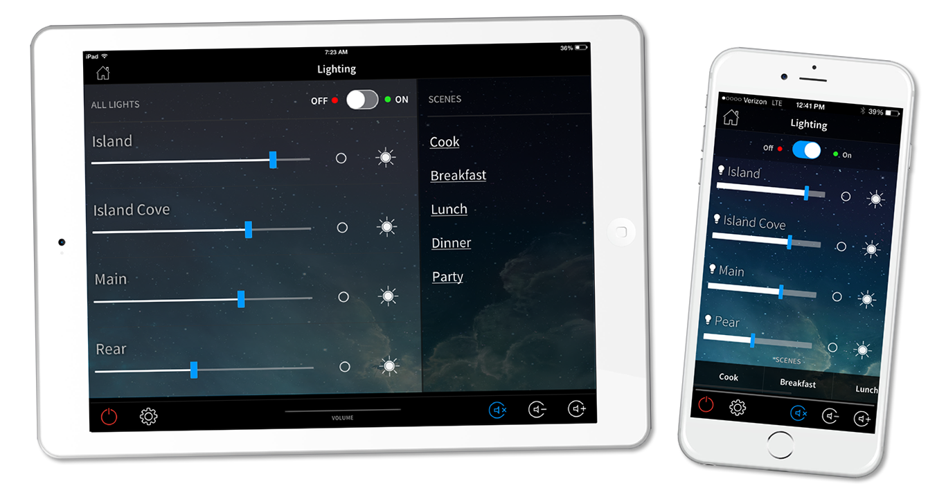 lighting control app